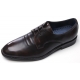 mens brown synthetic leather round toe double wrinkle lace up dress shoes﻿﻿ made in Korea US7-10.5