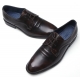 mens brown synthetic leather round toe double wrinkle lace up dress shoes﻿﻿ made in Korea US7-10.5