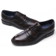 mens brown synthetic leather round toe double wrinkle lace up dress shoes﻿﻿ made in Korea US7-10.5