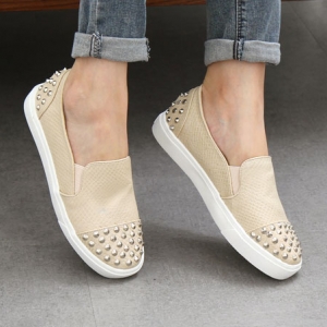 https://what-is-fashion.com/3890-30527-thickbox/womens-beige-cap-toe-front-back-stud-detail-both-side-elastic-band-white-platform-fashion-sneakers-.jpg