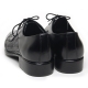Mens black wing tip punching mesh lace up Dress shoes made in KOREA US 6.5 - 10.5