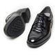 Men's Apron Toe Brogue Leather Comfortable Cushion Insole Lace Up Oxford Shoes