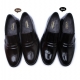 Mens real Leather comfortable cusion insole black loafers made in KOREA US6.5-US10.5