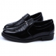 Mens real Leather comfortable cusion insole black winkle loafers made in KOREA US6.5-US10.5