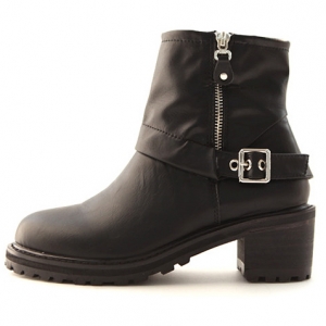 https://what-is-fashion.com/4300-33530-thickbox/womens-round-toe-side-zip-decoration-buckle-combat-sole-boots-black.jpg