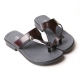  Men's real leather twist strap flip-flop fashion comfortable sandals made in korea  US7.5