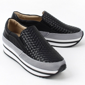 https://what-is-fashion.com/4487-35129-thickbox/women-s-synthetic-leather-weave-thick-platform-slip-on-insert-elastic-gores-sneakers-black.jpg