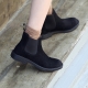 Muna Side Gore Ankle Boots Flat