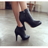 Emila high heels ankle boots