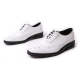 Men's wing-tips leather oxfords