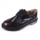 Men's Brown Round Toe Eyelet Lace Up Rubber Sole Lightweight Oxfords Shoes
