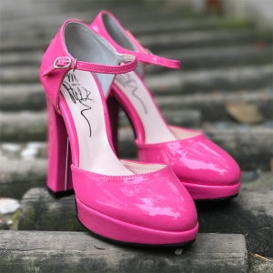 https://what-is-fashion.com/4691-37143-thickbox/women-s-glossy-pink-amond-toe-front-platform-mary-jane-ankle-strap-killer-heels-pumps.jpg