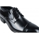Men's cap toe 2.4" (6cm) increase height real Cow Leather Lace Up oxfords elevator shoes