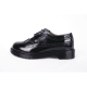 Men's wingtips punching open lacing platform high heels rubber sole lightweight oxfords