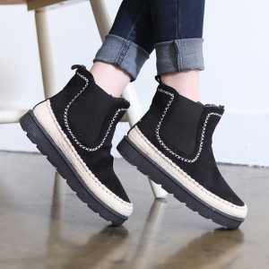 https://what-is-fashion.com/4763-37660-thickbox/women-s-synthetic-suede-espadrille-side-heel-detail-chelsea-boots-black-gray-brown.jpg