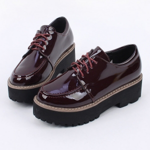 https://what-is-fashion.com/4785-37824-thickbox/women-s-glossy-synthetic-leather-round-toe-thick-platform-lace-ups-oxfords-black-wine.jpg