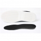 Men's cap toe black suede fabric contrast stitch rubber sole fashion sneakers