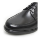 Men's Black simple lace ups dress shoes big size US 6 ~ US 12