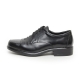 Men's Black stitched lace ups dress shoes big size US 6 ~ US 12