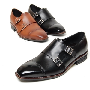 https://what-is-fashion.com/4926-38938-thickbox/men-s-black-brown-leather-cap-toe-double-monk-shoes.jpg