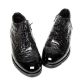 Men's round toe wrinkle warm inner fur side zip ankle boots