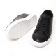 Men's white platform increase height elevator shoes fashion sneakers