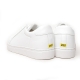 Men's white platform increase height elevator shoes fashion sneakers