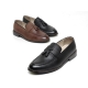 Men's synthetic leather tassel loafer shoes