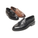 Men's leather fringe tassel loafer shoes