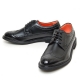 Men's wing tip longwing brogue lace up oxford shoes