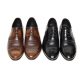 Men's wing tip leather wrinkle brogues lace up oxfords shoes
