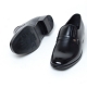 Men's plain toe wrinkle loafer sheos