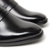 Men's plain toe wrinkle loafer sheos