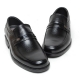 Men's square toe increase height loafer elevator shoes