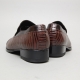 Men's cap toe wrinkle loafer shoes