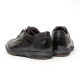 Men's wrinkle two tone leather eyelet lace up shoes