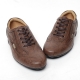 Men's wrinkle eyelet lace up fashion sneakers shoes