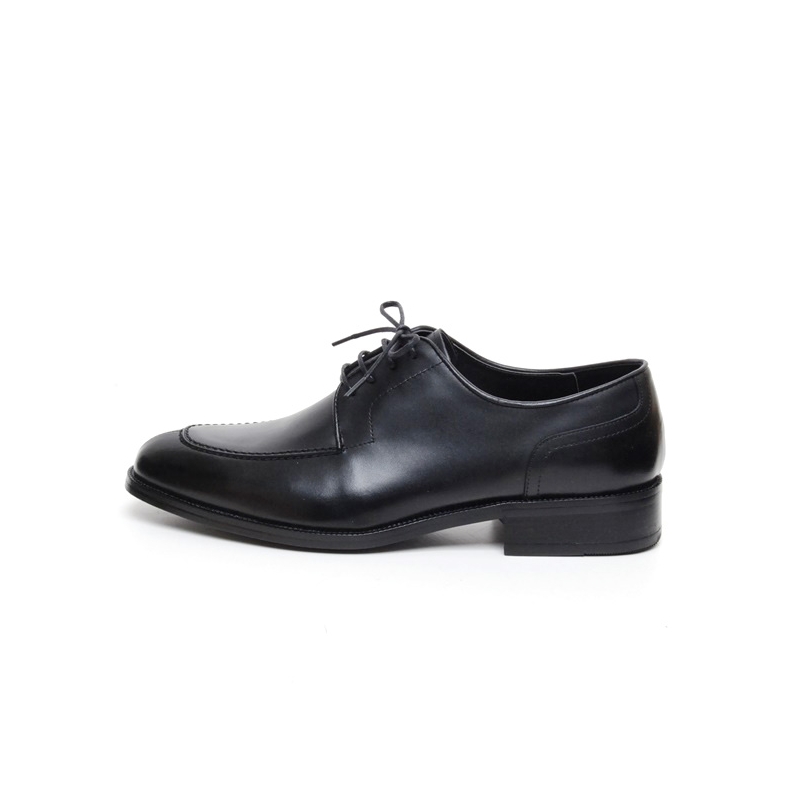 Men's Split Toe Leather Open Lacing Oxford Shoes