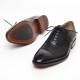 Men's Cap Toe Leather lace up Oxford Shoes