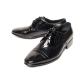 Men's Flat Cap Toe Leather Double Line Stitch Wrinkle lace up Oxford Shoes