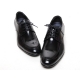Men's Apron Toe Leather Lace Up Increase Height Oxford Elevator Shoes