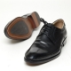 Men's Leather Stitch Open Lacing Oxford Shoes