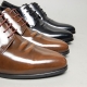 Men's Plain Toe Wrinkle Open Lacing Oxford Shoes