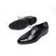 Men's Cap Toe Closed Lacing Synthetic Leather Oxford Shoes