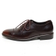 Men's Cap Toe Closed Lacing Synthetic Leather Oxford Shoes