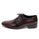 Men's Round Toe Double Brogue Open Lacing Oxford Shoes