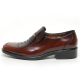 Men's Wrinkle Leather Loafer Shoes