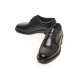 Men's Apron Toe Leather Open Lacing Oxford Shoes
