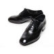 Men's Wing Tip Leather Closed Lacing Oxford Dance Shoes