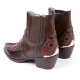 Genuine Crocodile Leather Western Boots